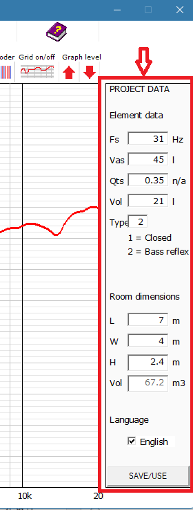 A loudspeaker program that simulates reflex-free measurement