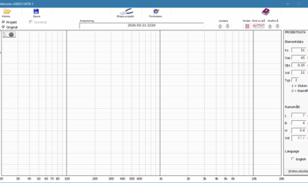 A loudspeaker program that simulates reflex-free measurement